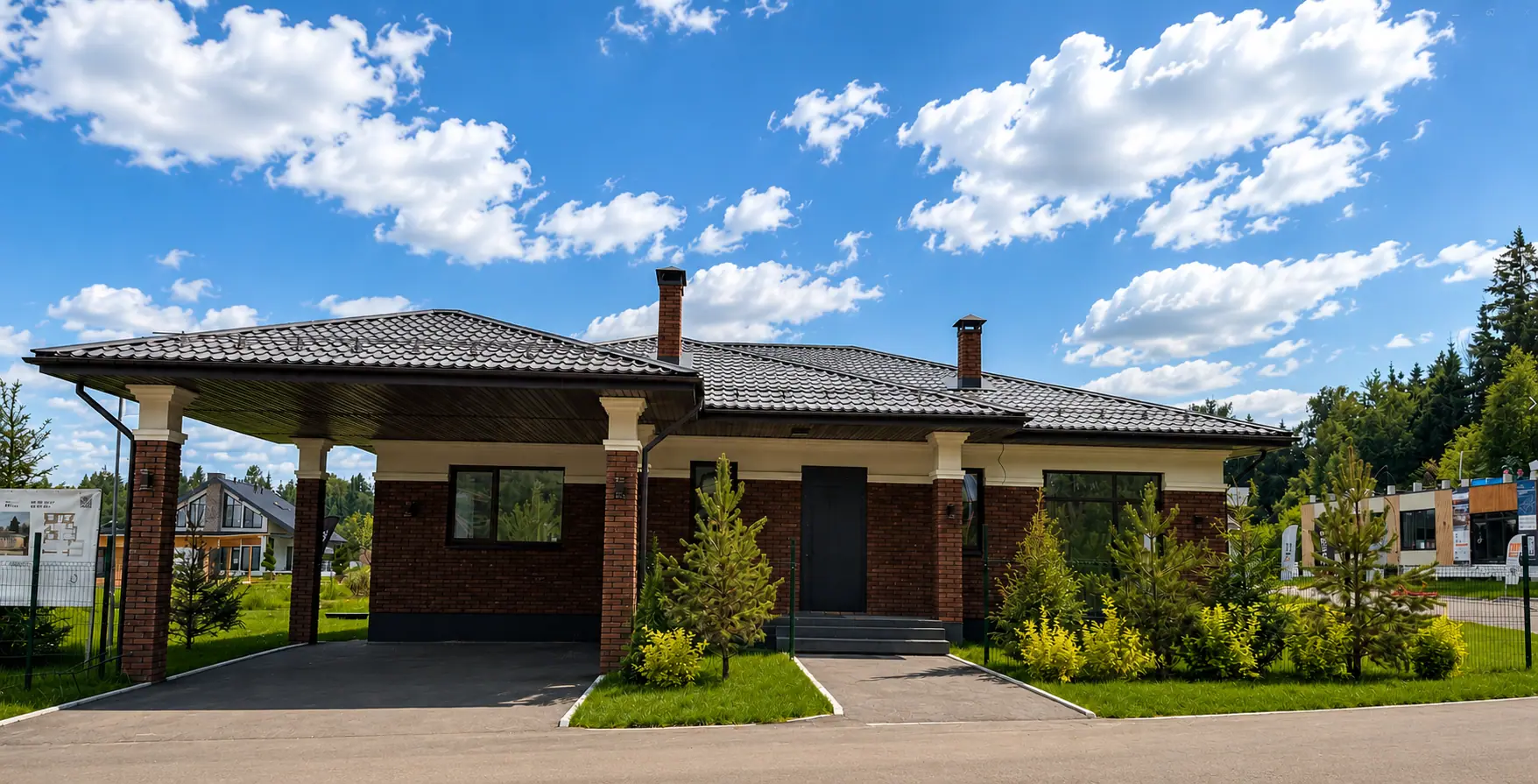 Построенный дом 131 м²